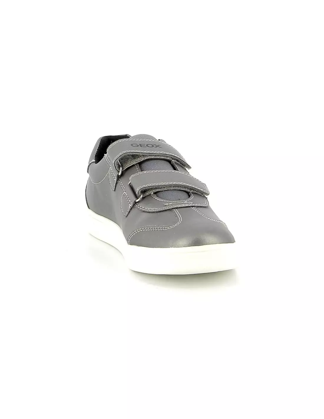GEOX DJROCK - Baskets Silverblack