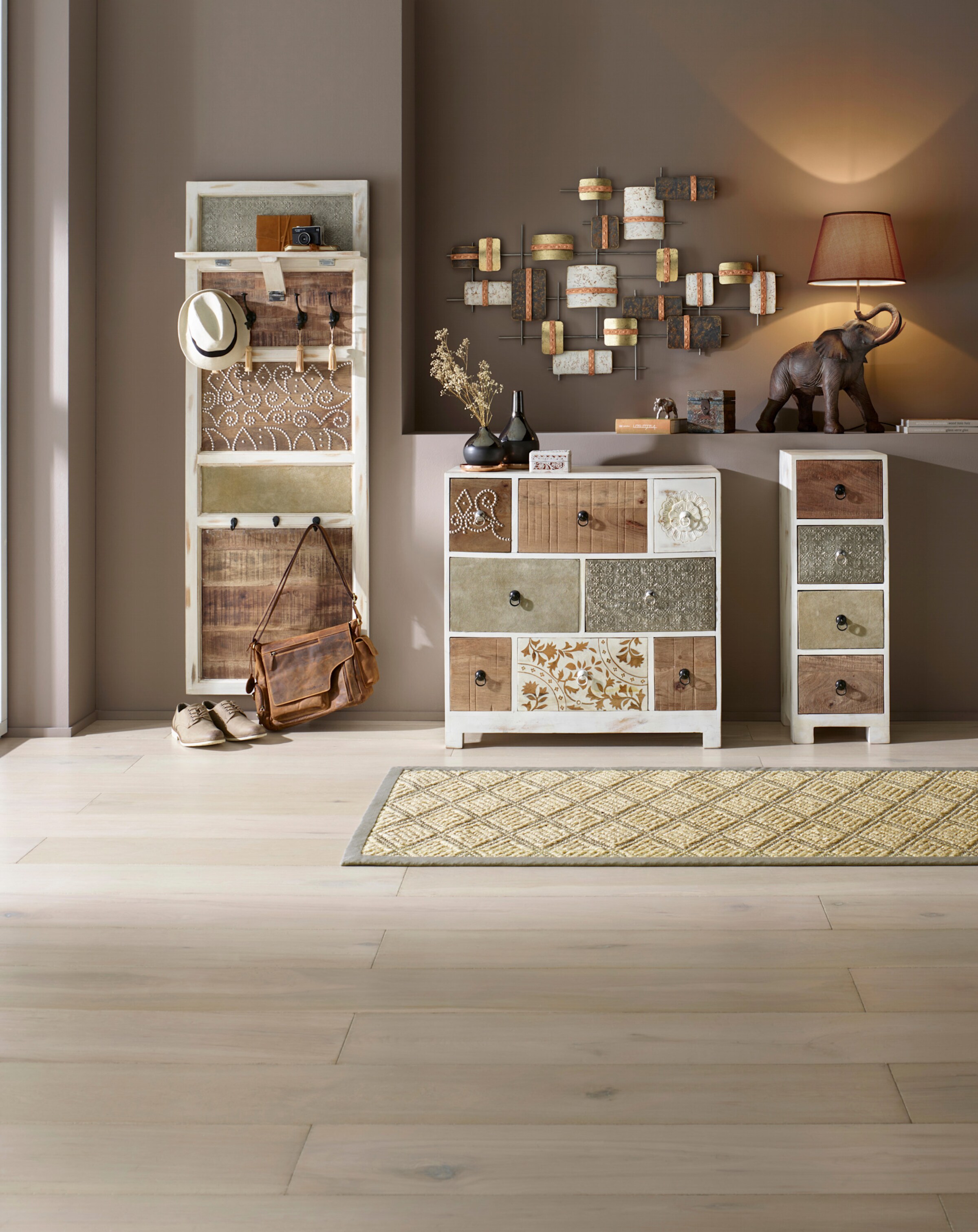 heine home Sisalteppich in grau