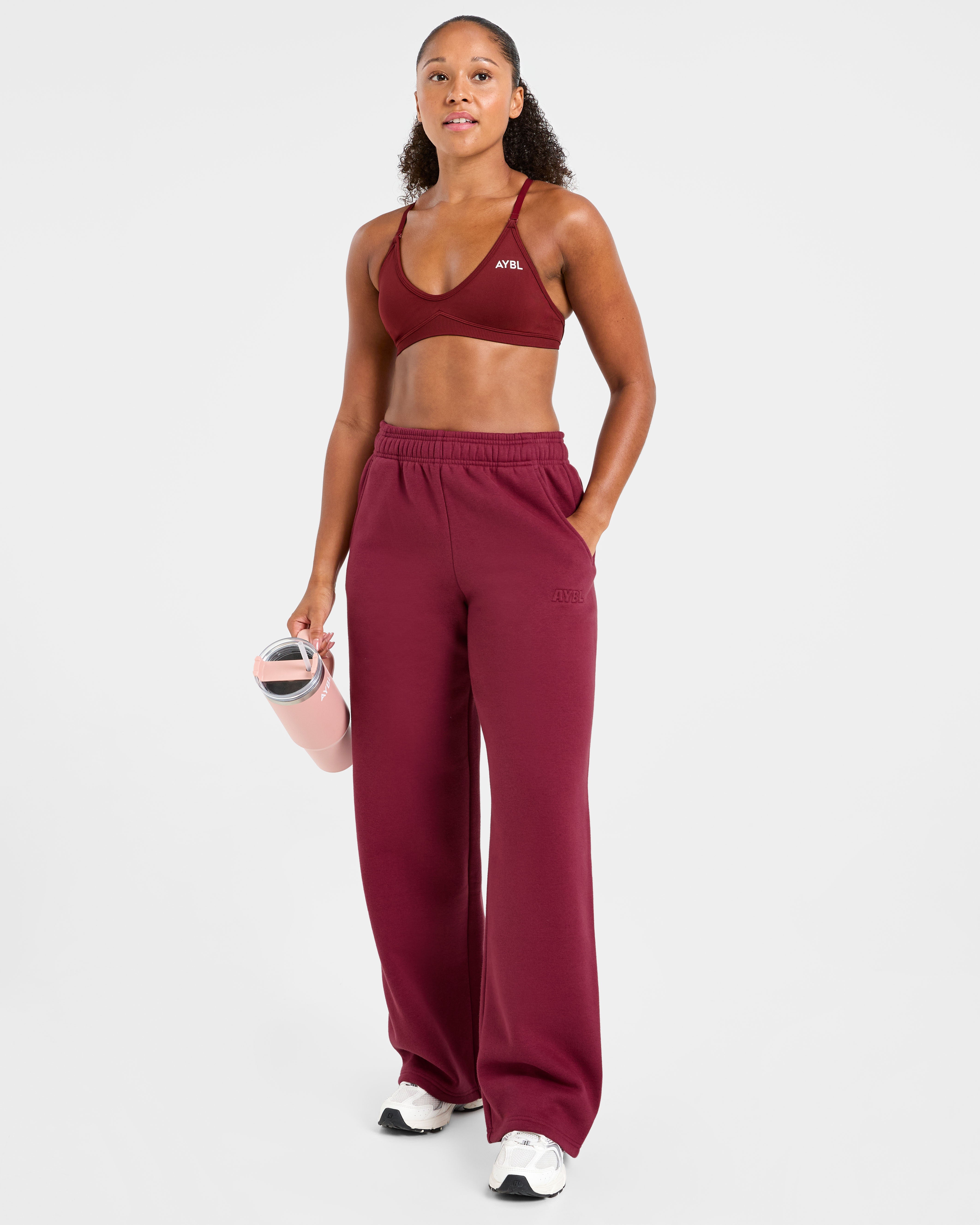 Classic Plush Oversized Straight Leg Joggers