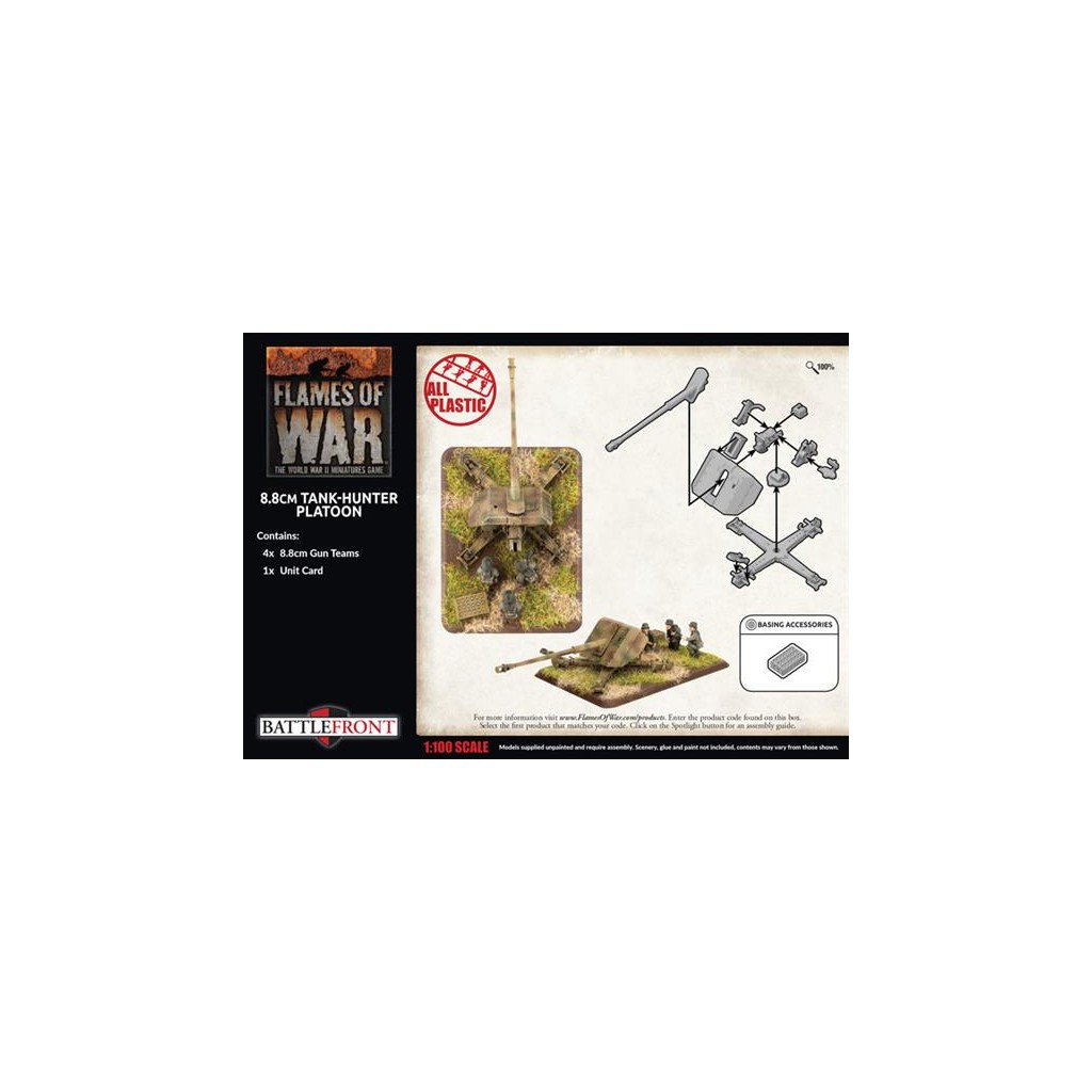 Flames of War - 8.8cm Tank-Hunter Platoon