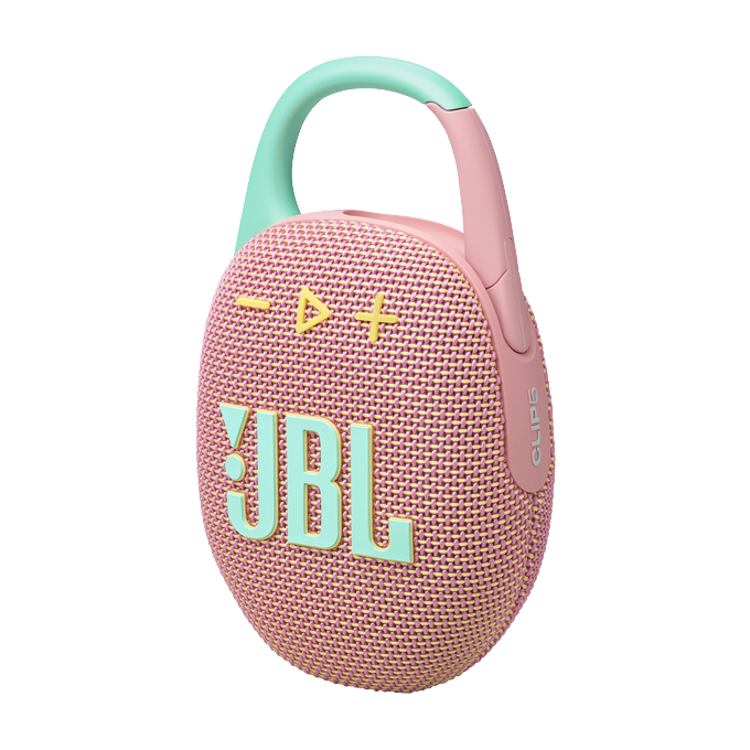 JBL - Clip5 Portable Bluetooth Speaker - Pink