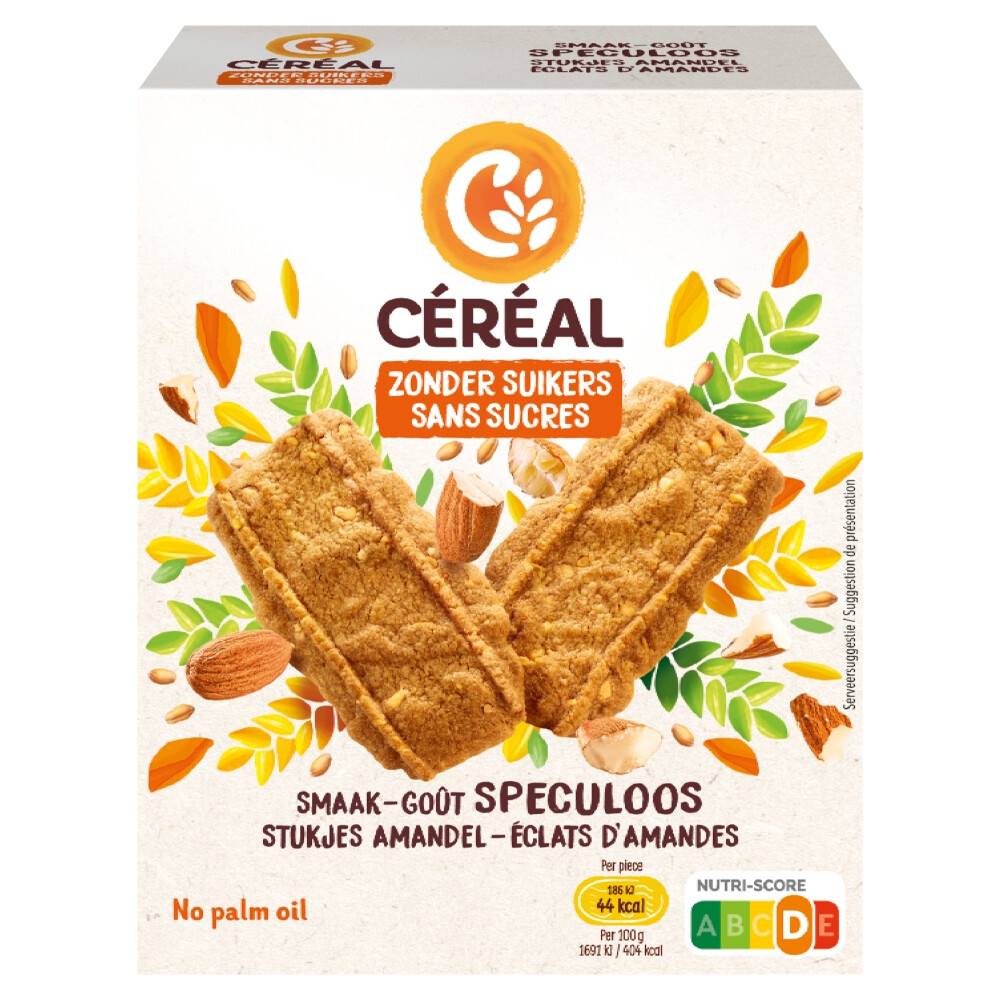 4x Céréal Speculoos met Stukjes Amandel110 gr