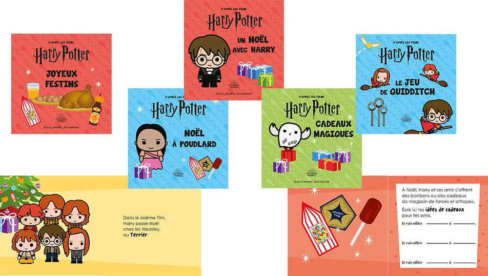 HARRY POTTER - CALENDRIER DE L'AVENT OFFICIEL - JOYEUX NOEL HARRY
