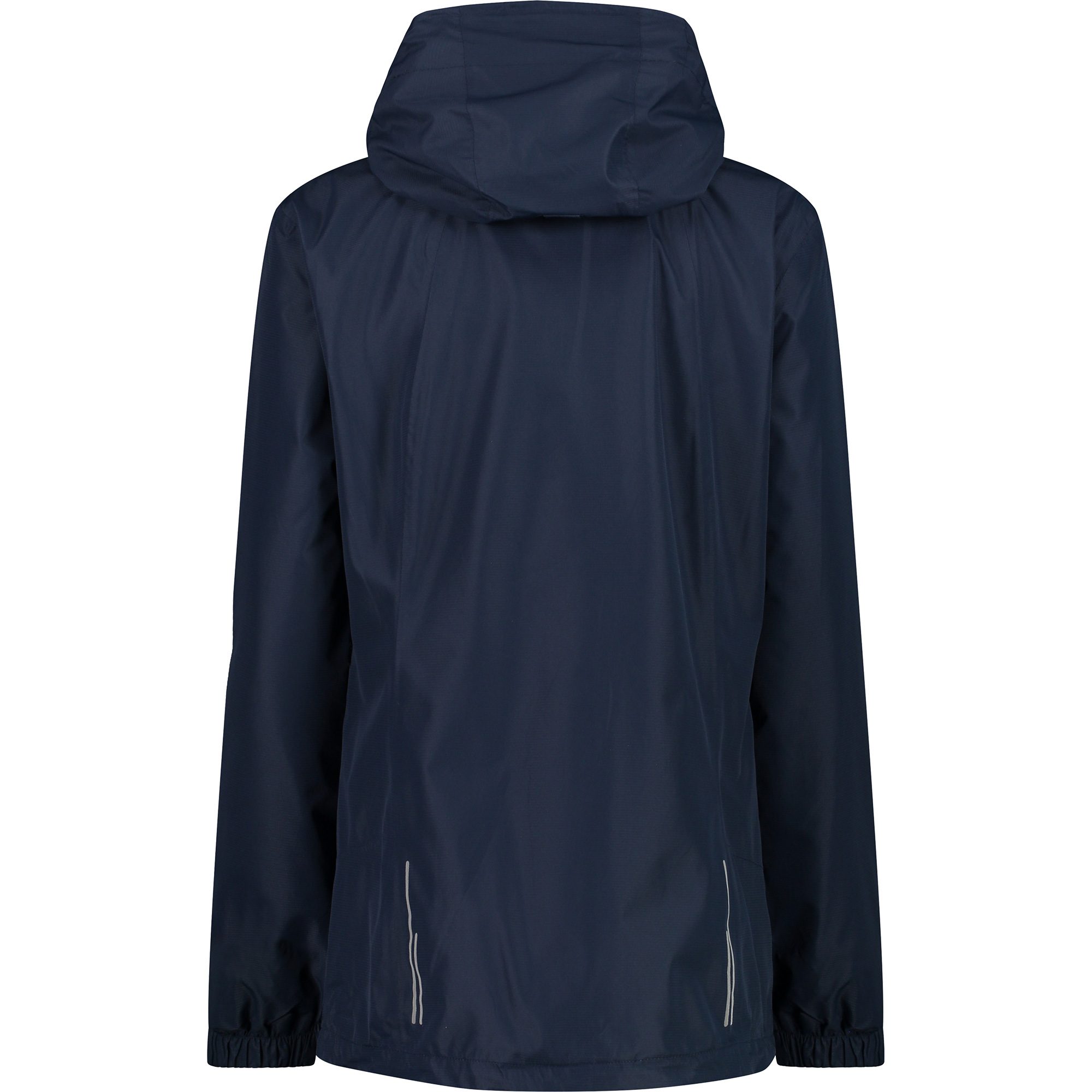 CMP Zip Hood With Ventilation Regenjacke Damen schwarz