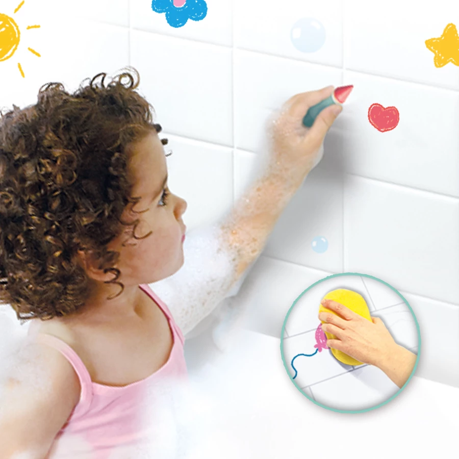 SES Creative® Badewannen-Malstifte - 8 Farben