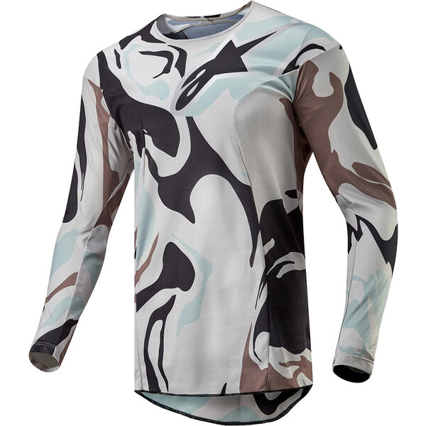 Alpinestars - Maillot Racer Tactical Camouflage Noir / Gris Clair / Marron