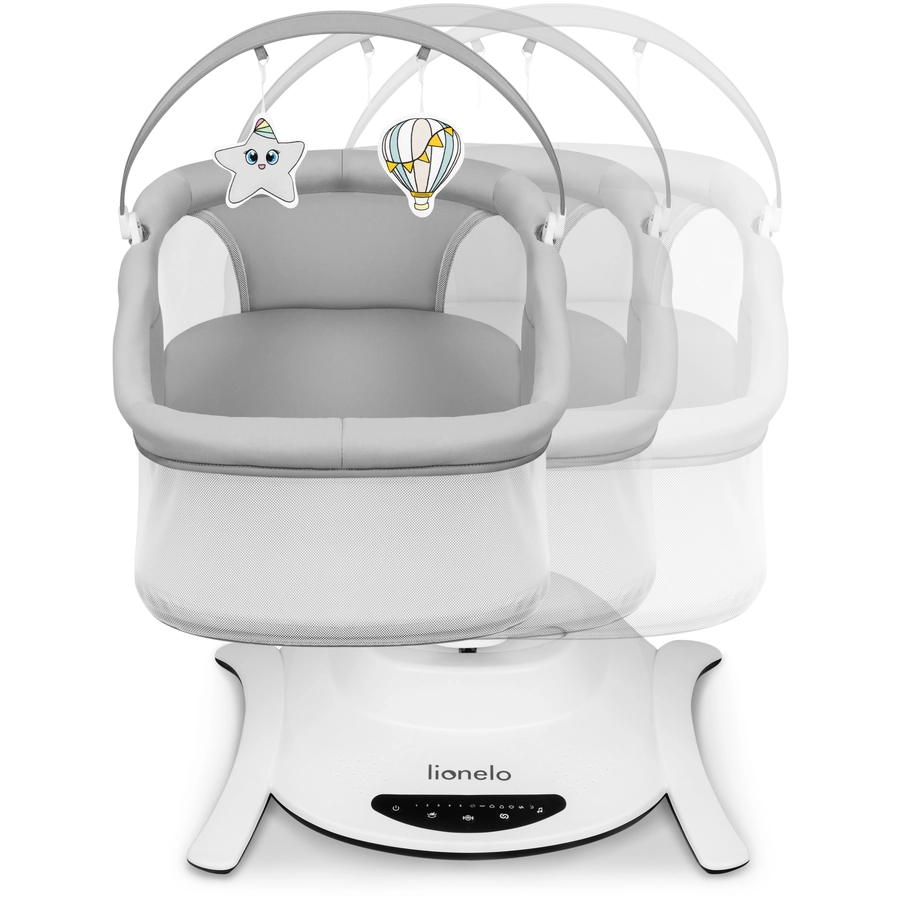 lionelo Babyschaukel Bella Set Grey Concrete
