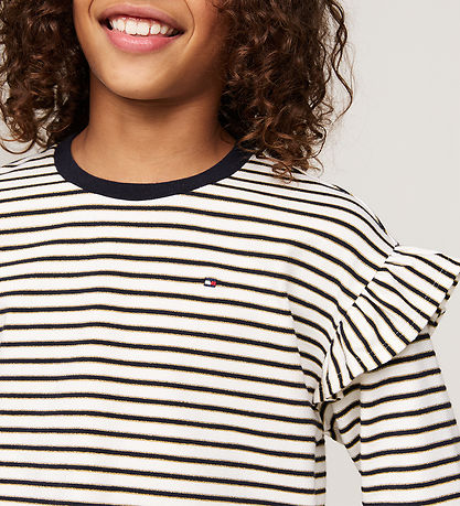 Tommy Hilfiger Bluse - Stripe - Desert Sky Stripe