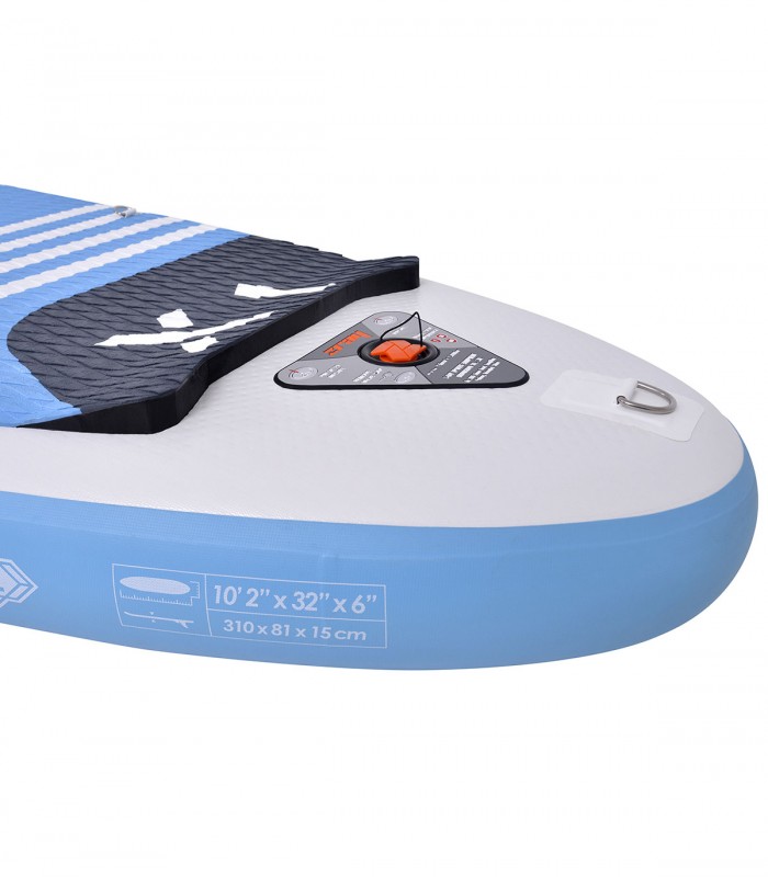 Prancha de Stand Up Paddle Inflável Zray X1 de 10,2