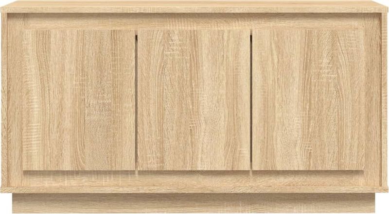 vidaXL - Dressoir - Sonoma Eiken - Bewerkt Hout - 6 Vakken