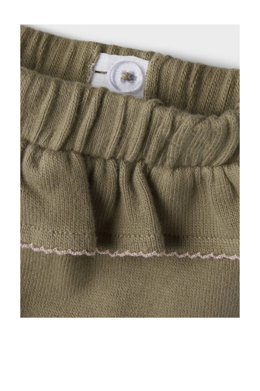LIL' ATELIER babybroek olijfgroen