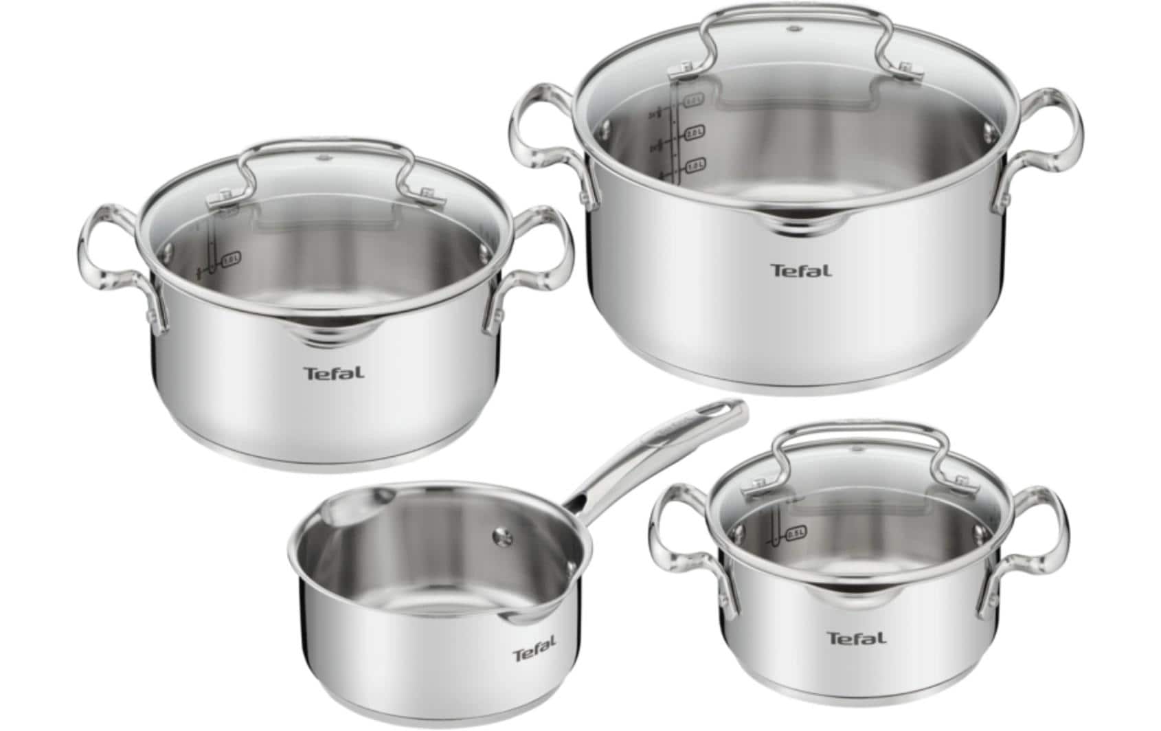 Duetto+ Topfset 7-teilig 16 cm/20 cm/24 cm<br>Kochset