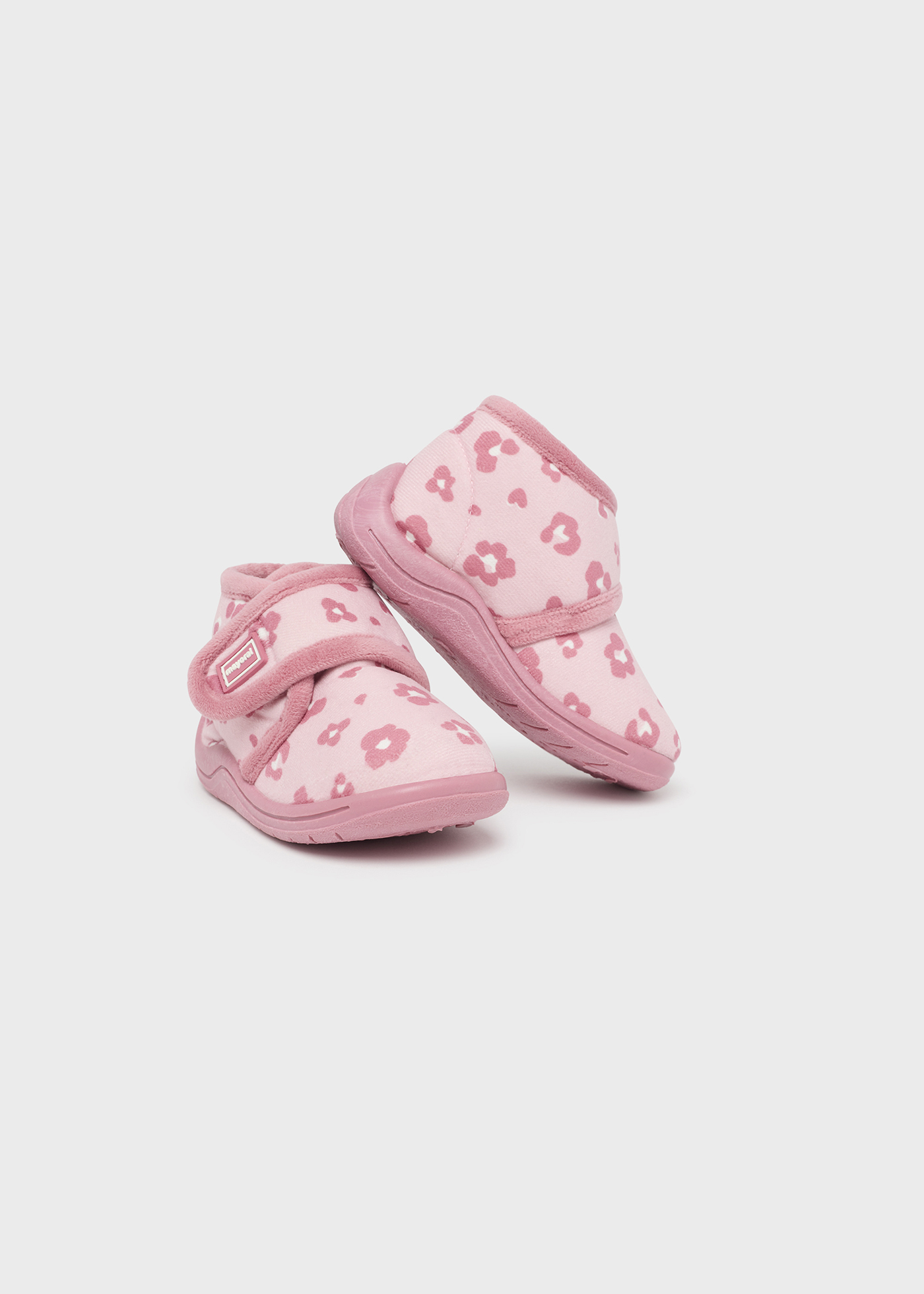 pantufa de casa estampada para bebês