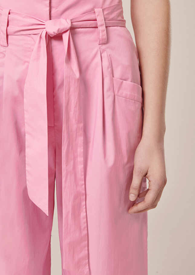 Pantalon Pylarose pale en popeline