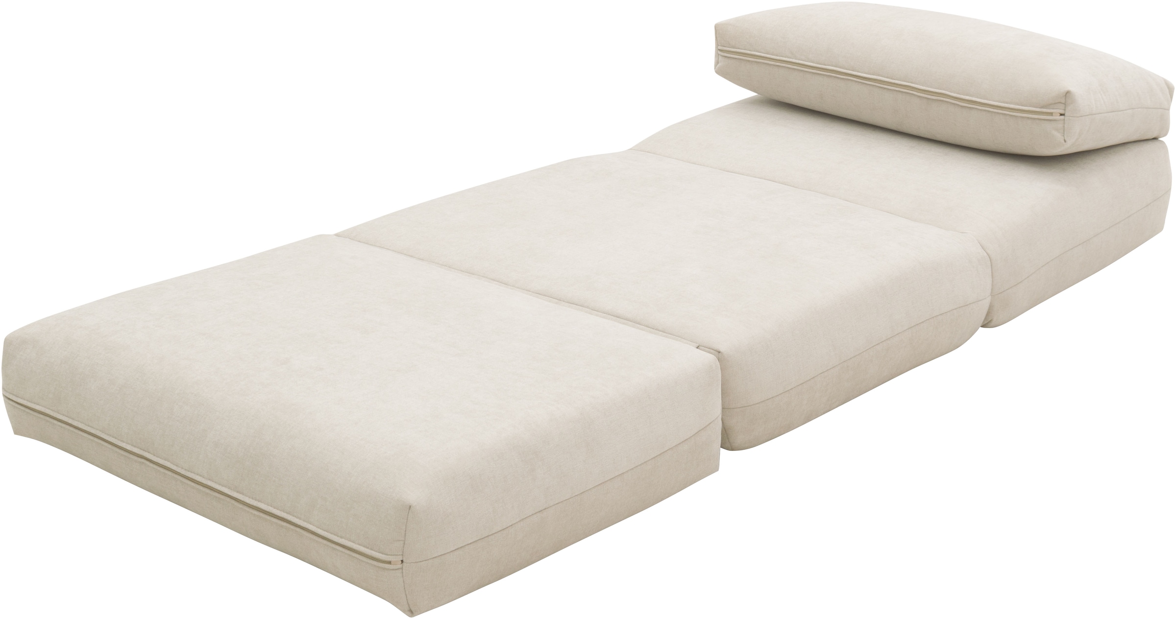 LeGer Home by Lena Gercke Sessel »Amara« Schlafsessel ausklappbar, Bettsessel, mit Rasterung
