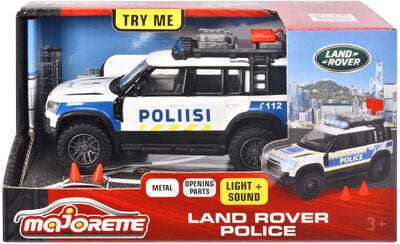 Majorette Grand Series Land Rover Finsk Politibil