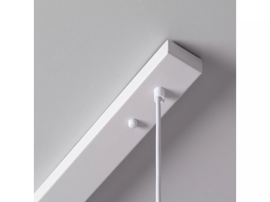 Suspension Métal Sardo 3 Spots Blanc
