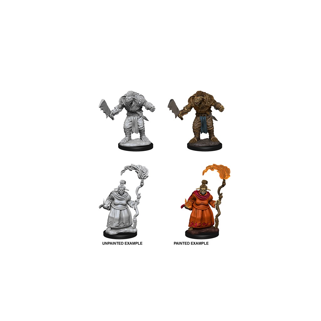 Pathfinder Deepcuts Unpainted Miniatures: Bugbears