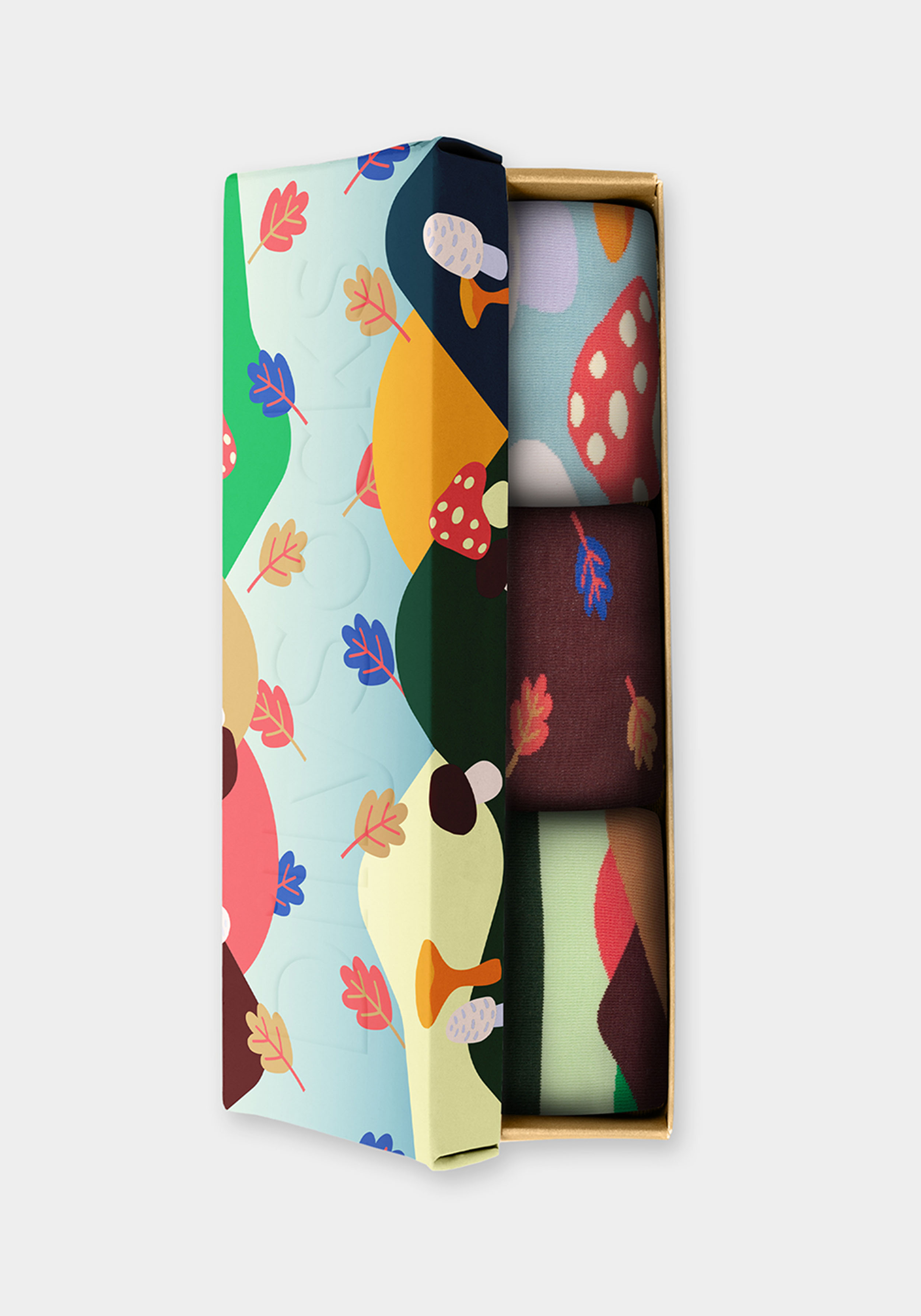 DillySocks Socken 3er-Pack Geschenkbox Fall Wonders