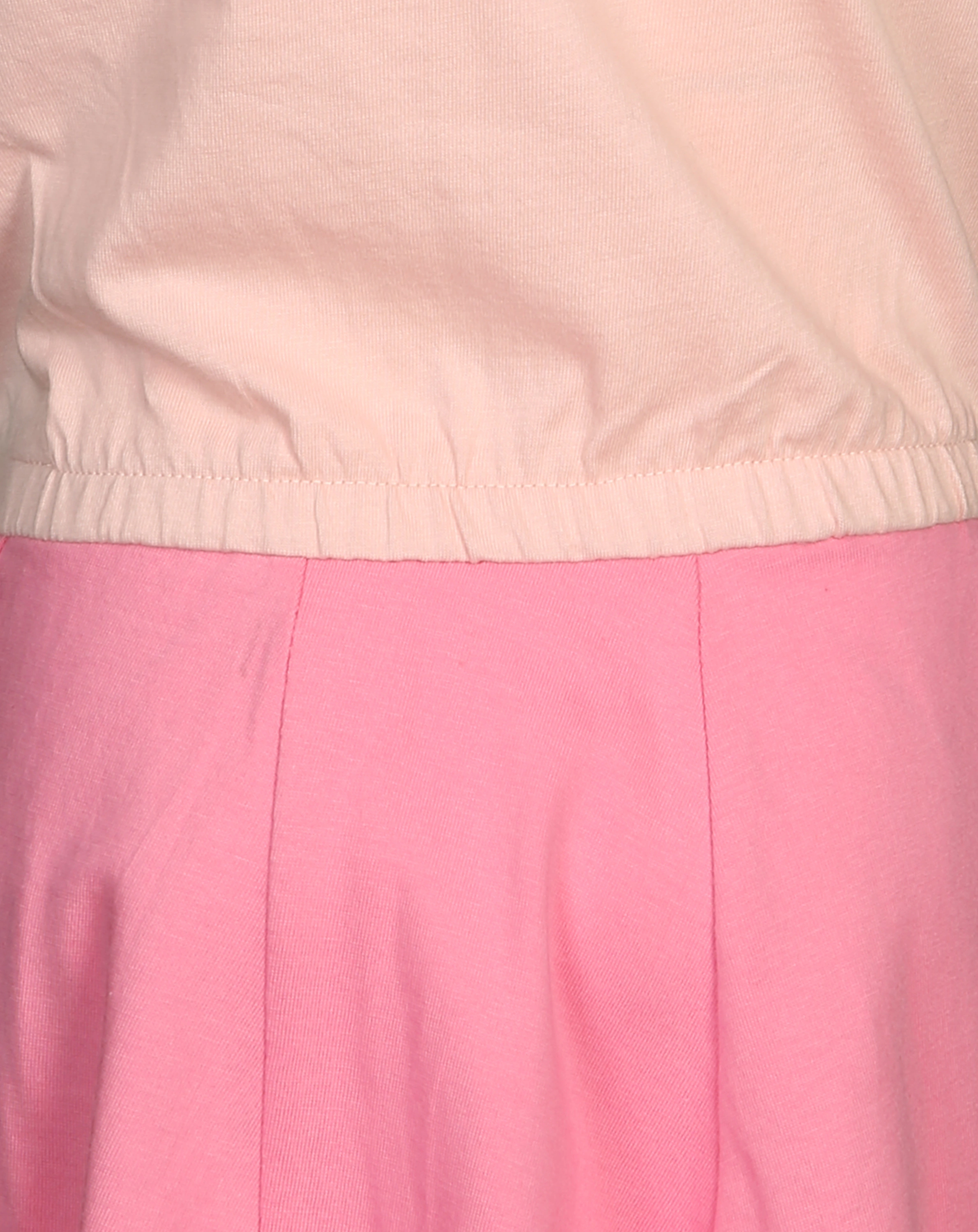 Kurzarm-Kleid GIRAFFE in rosa/pink