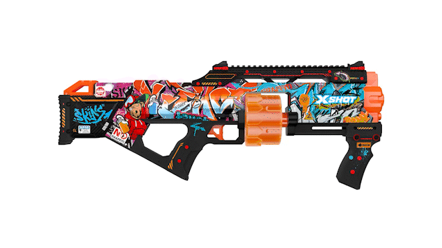Blaster X-SHOT GRAFFITI mit 16 Darts
