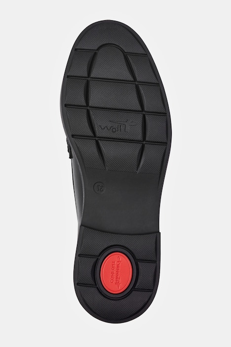 Tamaris Leder-Loafer, Zierspange, Wechselfußbett