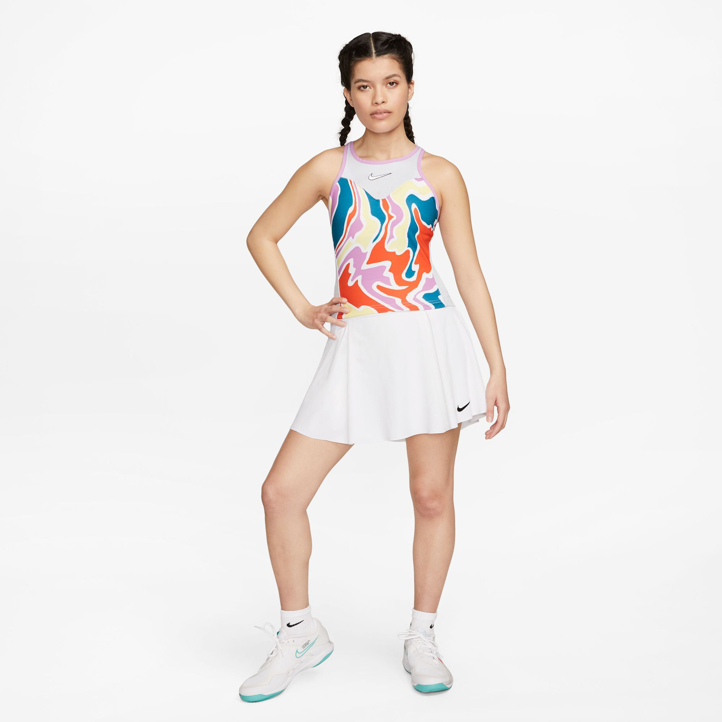 Nike Dri-Fit Club Regular Jupe Femmes - Blanc