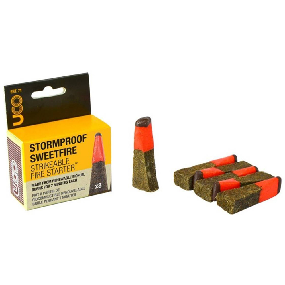 Uco - Allume-feu Sweetfire - 8 sticks biocombustibles