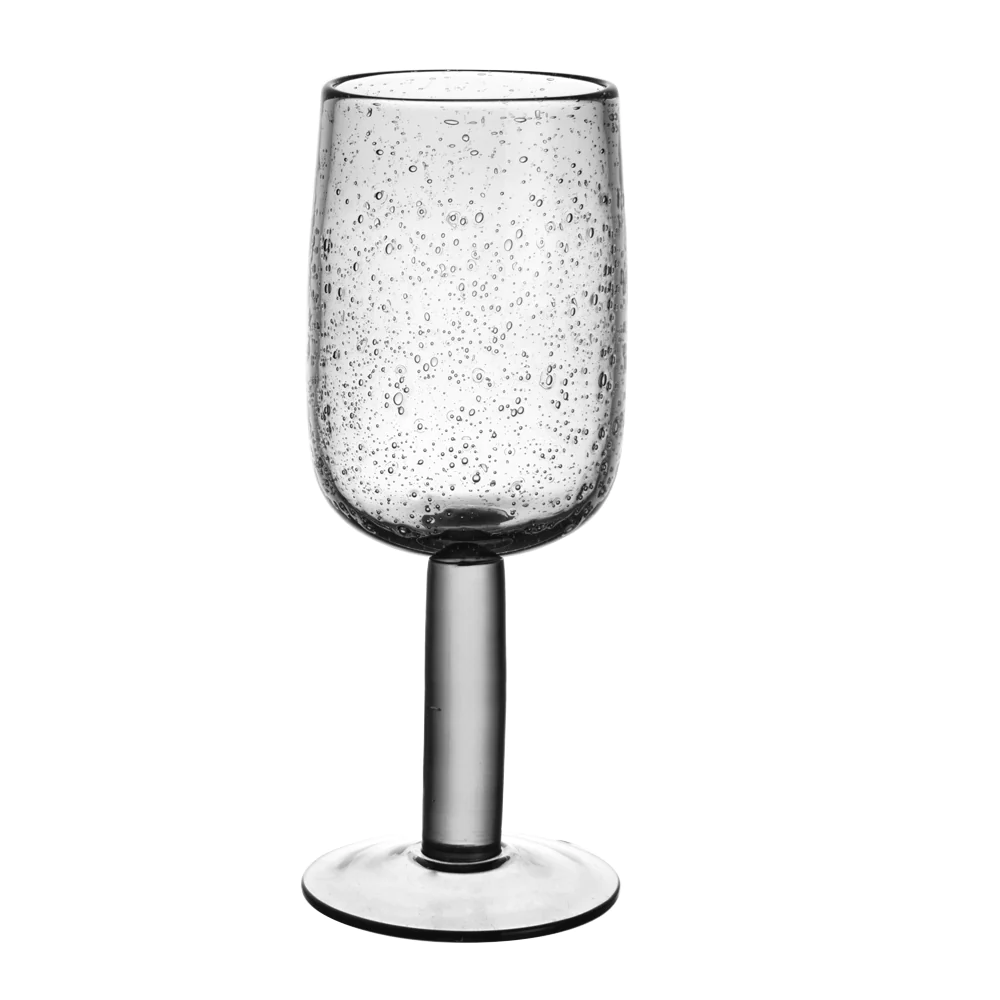 Verre à pied Perla Bullé 28 cl transparent (lot de 6) Table passion