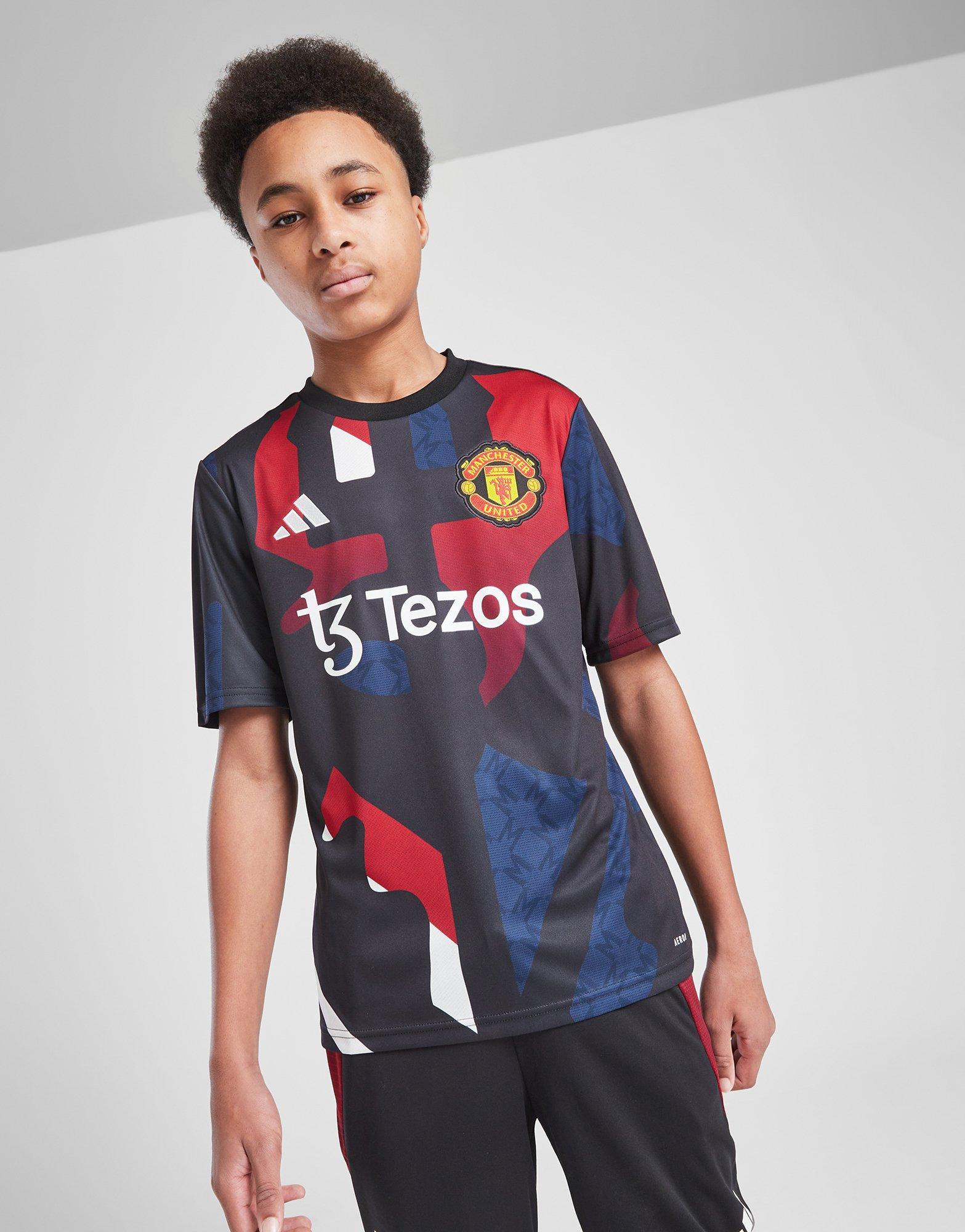 adidas Maillot d'échauffement Manchester United 24/25 Enfants