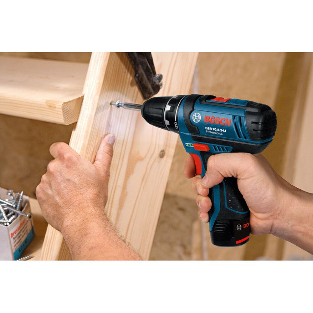 DRILL BOSCH PROFESSIONAL GSR 10XAC 12V-15 2X2,0AH
