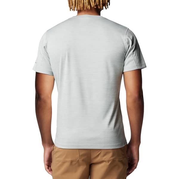 T-shirt randonnée COLUMBIA ZERO RULES M GRPH SS SHIRT COLUMBIA GREY HEATHER/ROCKY RANGE