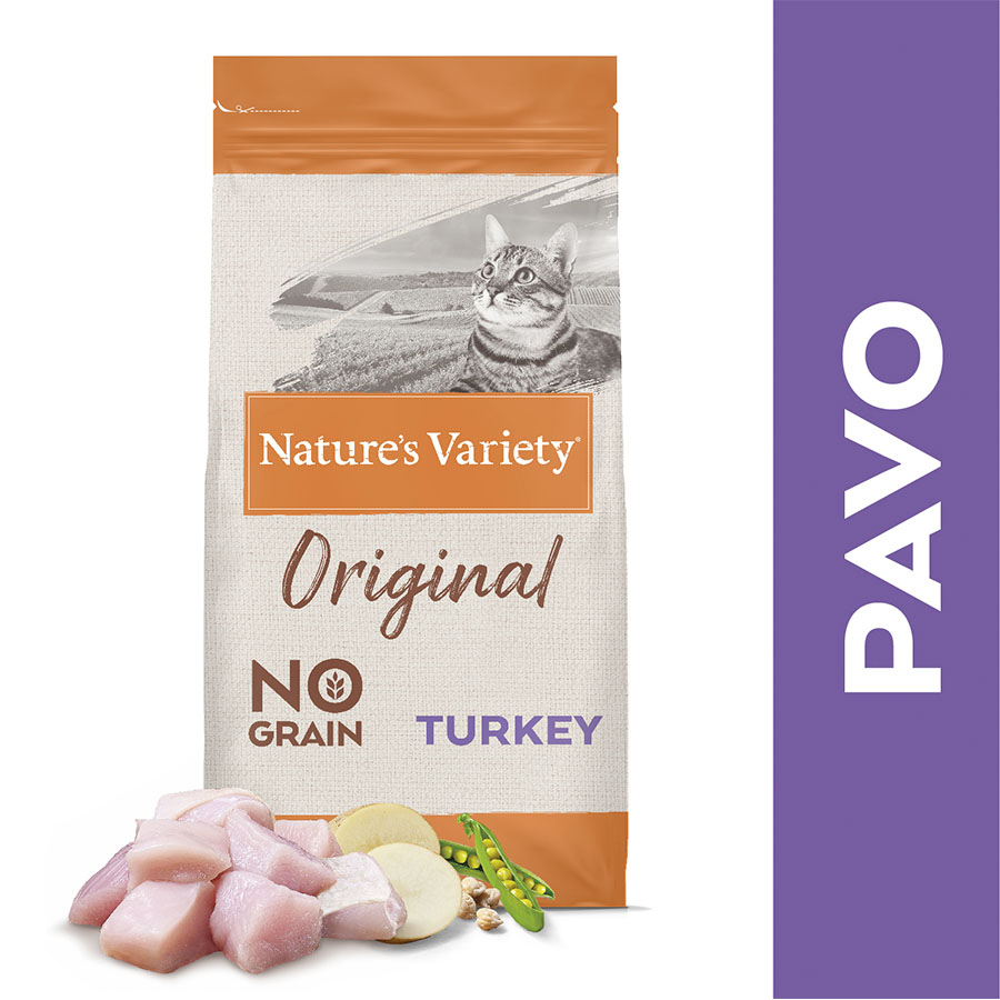 Nature's Variety Original Adulto Esterilizado Pavo pienso para gatos