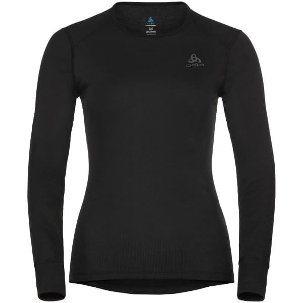 T-shirt thermique ODLO ACTIVE WARM ECO BL TOP CREW NECK L/S W BLACK