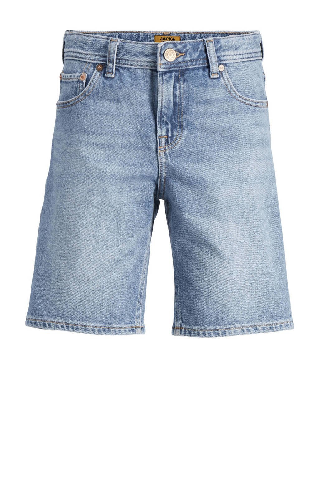 JACK & JONES denim short JJICHRIS JJORIGINAL blue denim