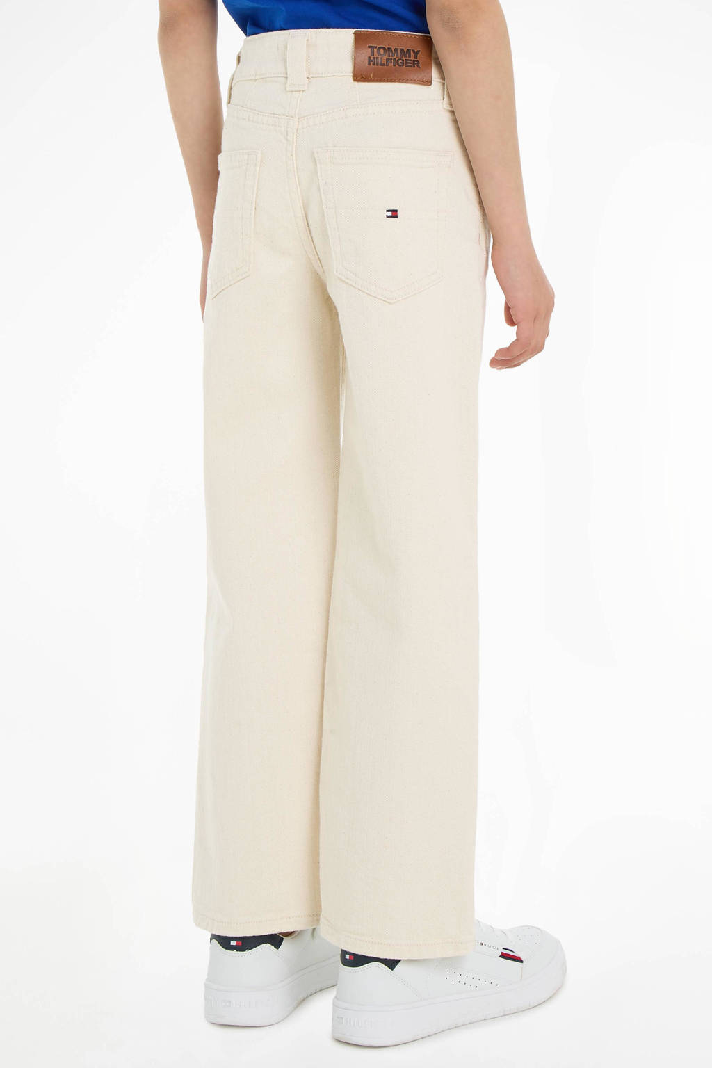 Tommy Hilfiger wide leg high waist ecru