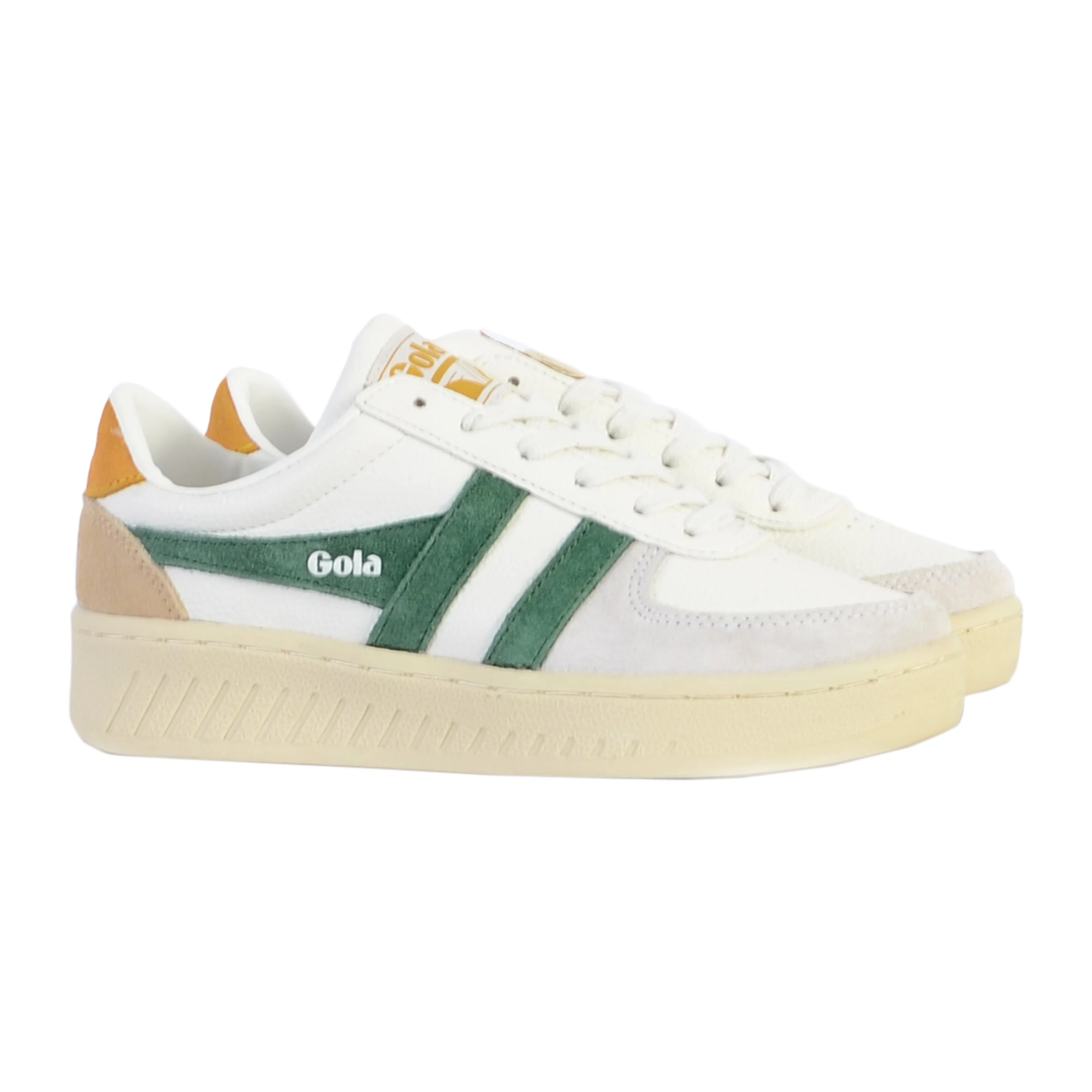 Basket cuirgrandslam trident | Vert