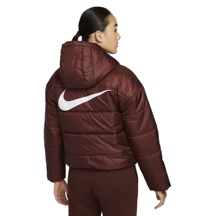 Nike sportswear therma-fit repel hooded jacket Bronze eclipse/black/white