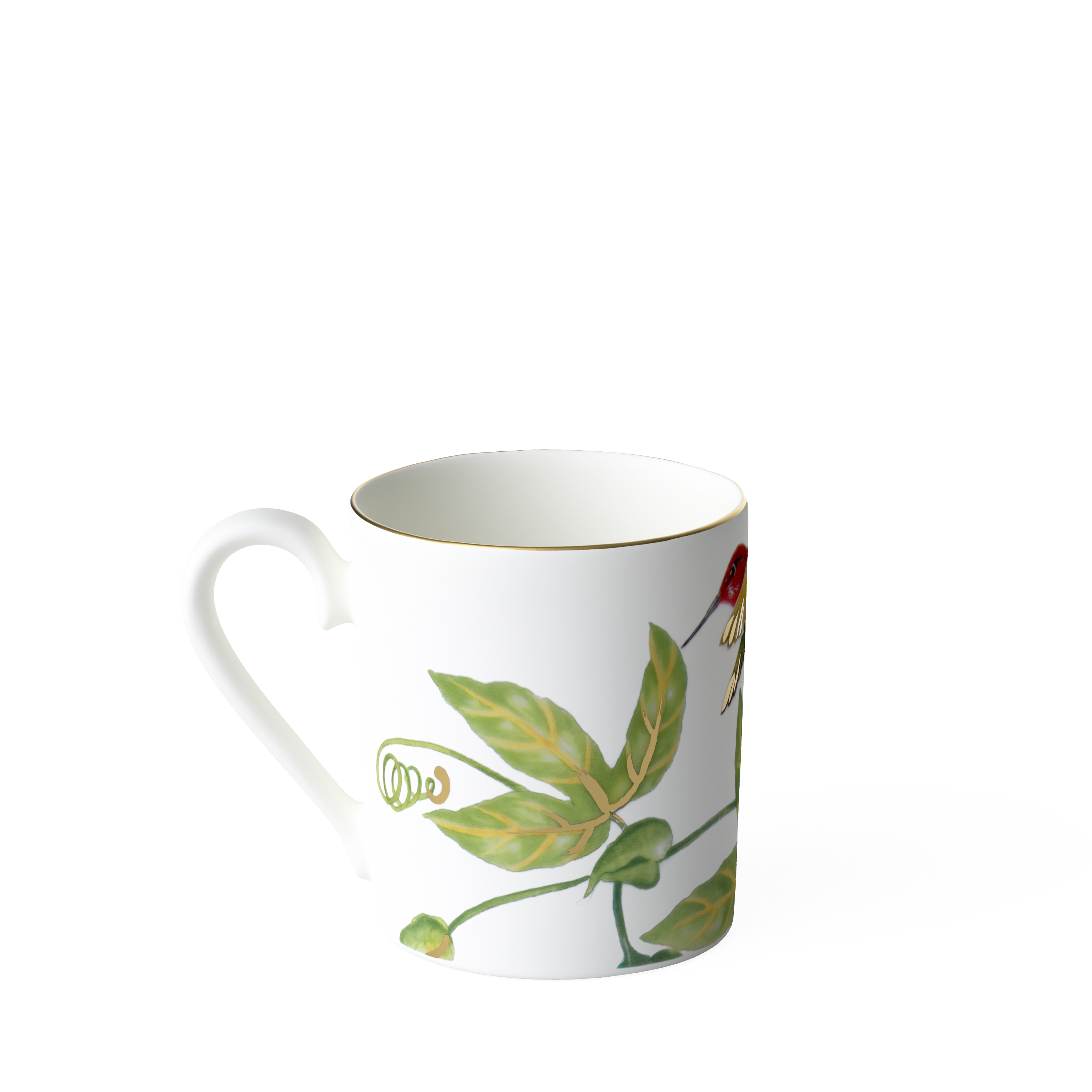 Amazonia Mug Multi-colored, 8.2 oz, Premium Bone Porcelain