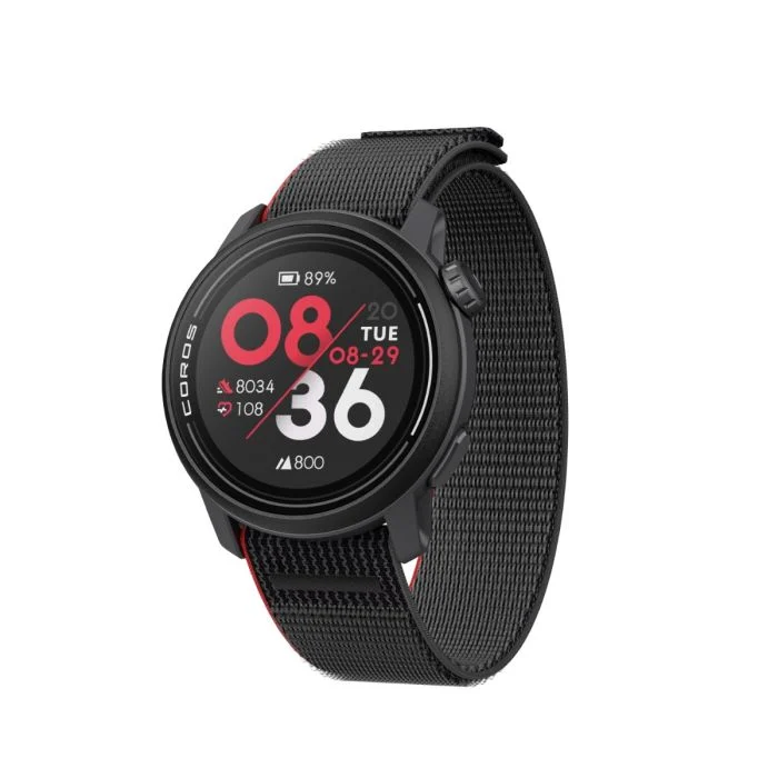 Coros Unisex Tilbehør til ure/armbånd Pace 3 (Nylon Band) Sort