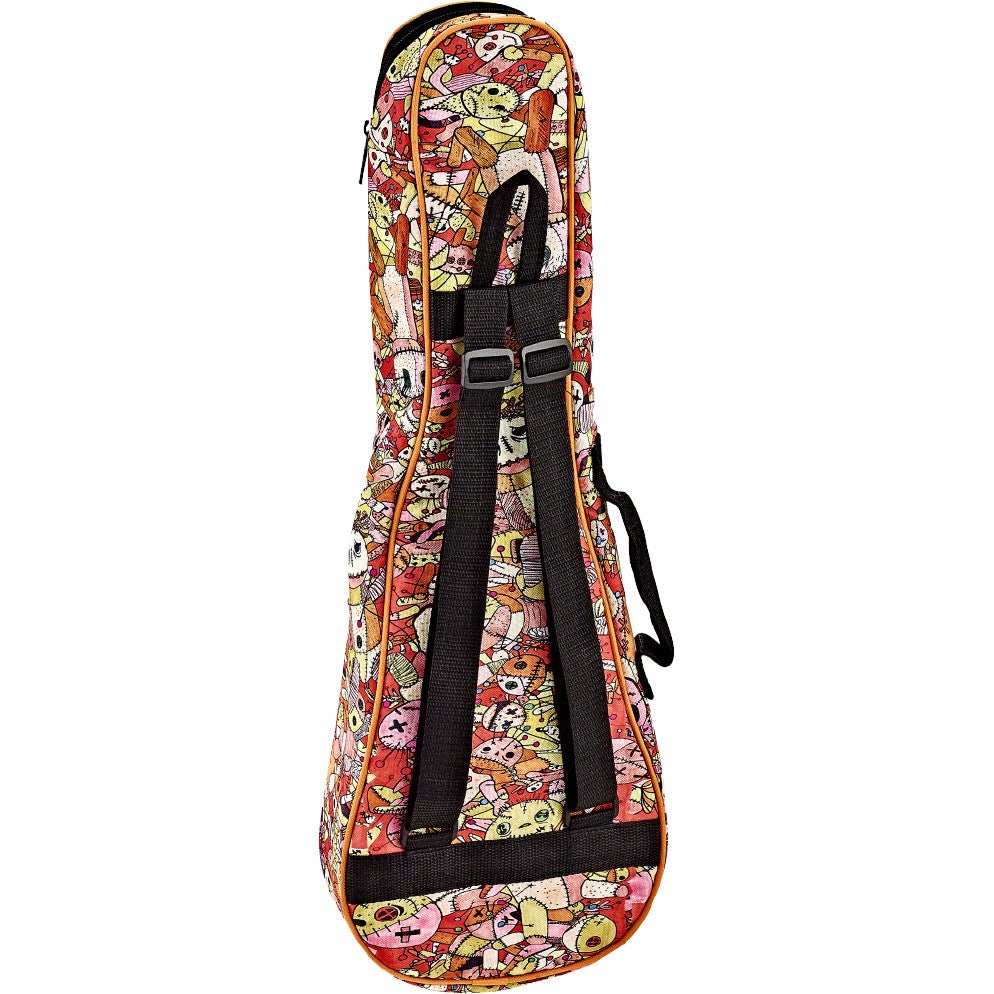 Ortega Keiki KUB-VP-CC Voodoo Puppet gigbag voor concert ukelele