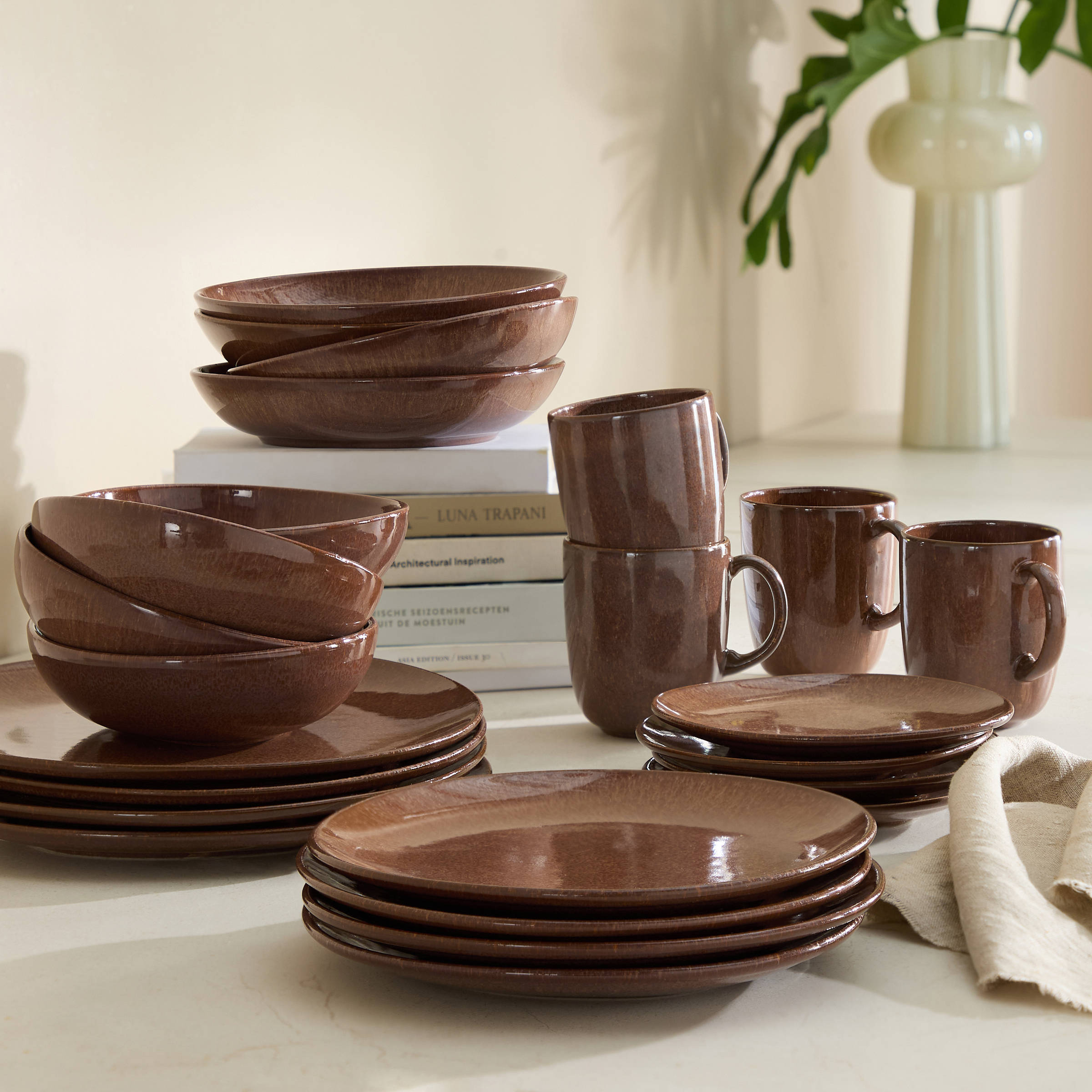 NOUS Living Organic serviesset (20-delig)