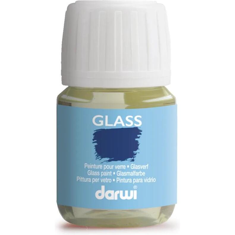DARWI Flacon de 30 ml de Medium pour Peinture sur Verre - Transparent