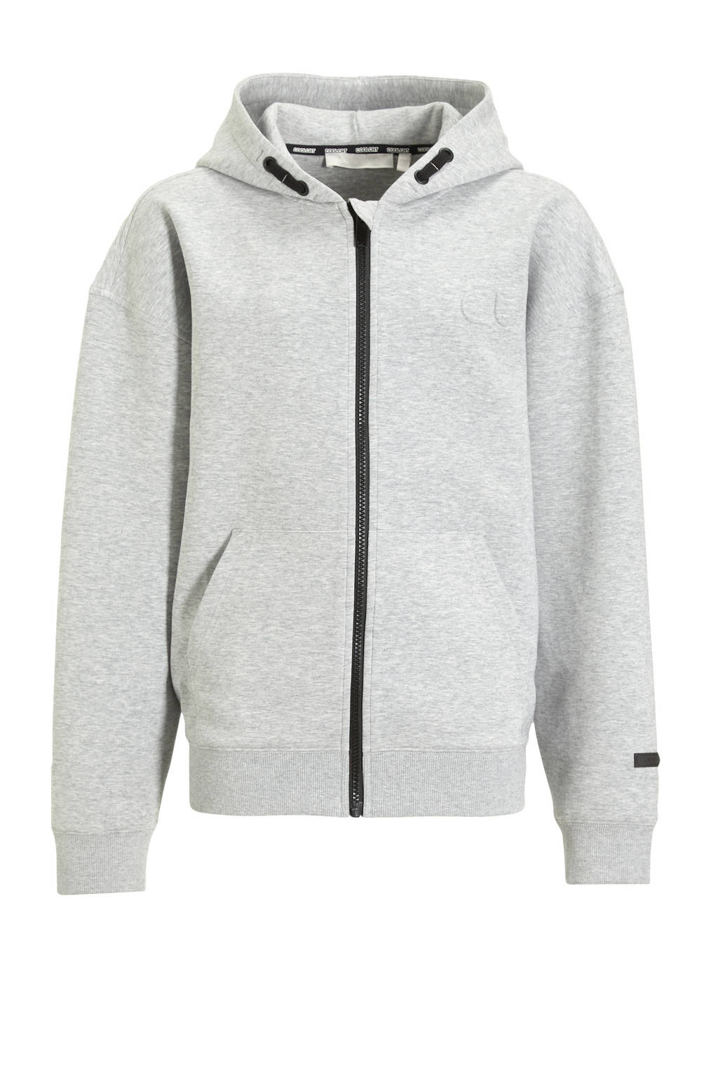 Coolcat Unisex Vest Charly met Capuchon Grijs