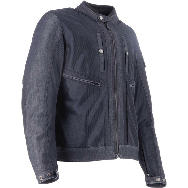 Helstons - Blouson Raid Air Coton Mesh Bleu
