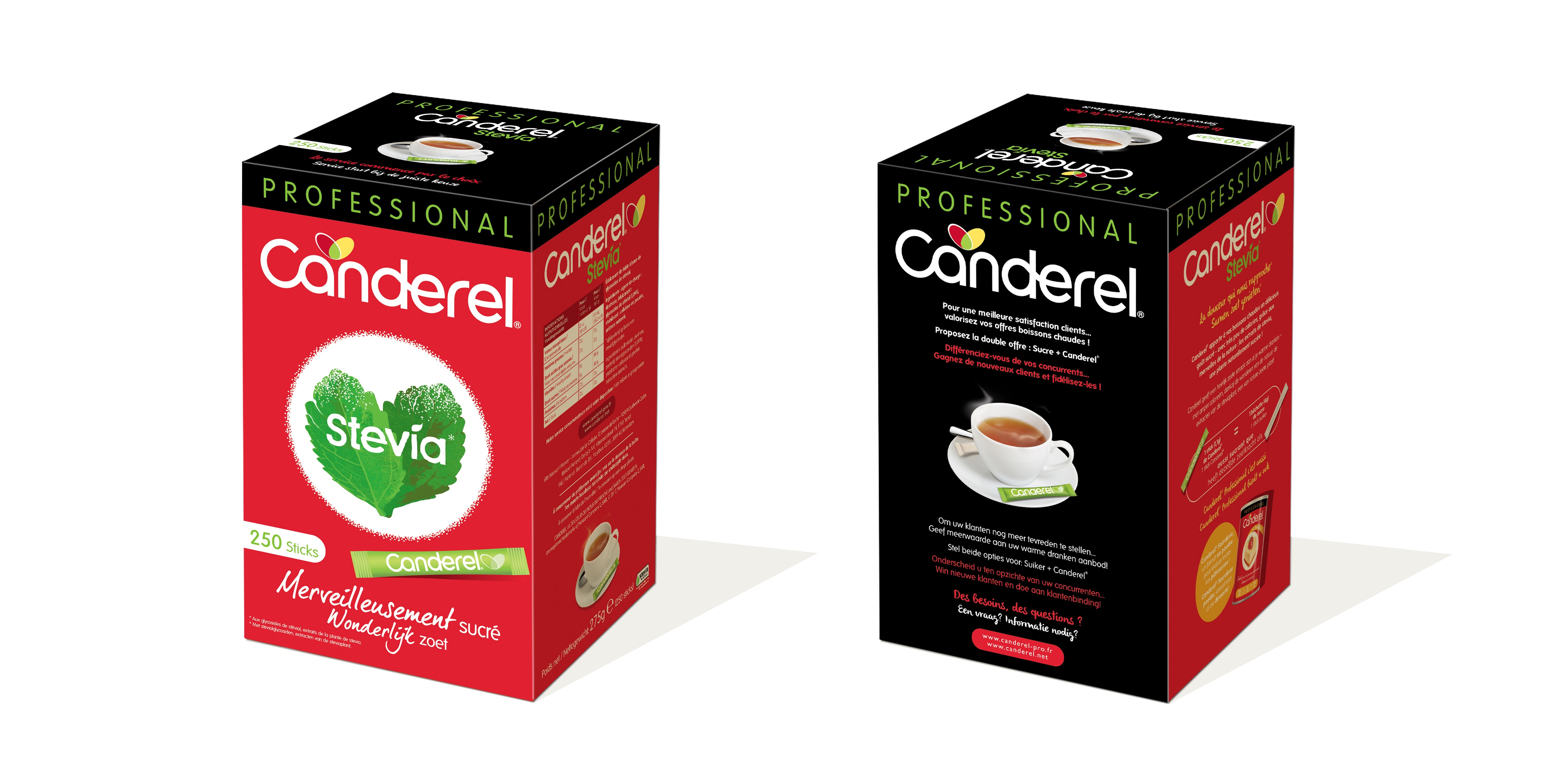 CANDEREL Stevia Stick Stick 250 Stk