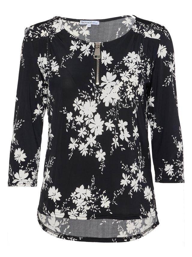 Blusenshirt mit Zipper