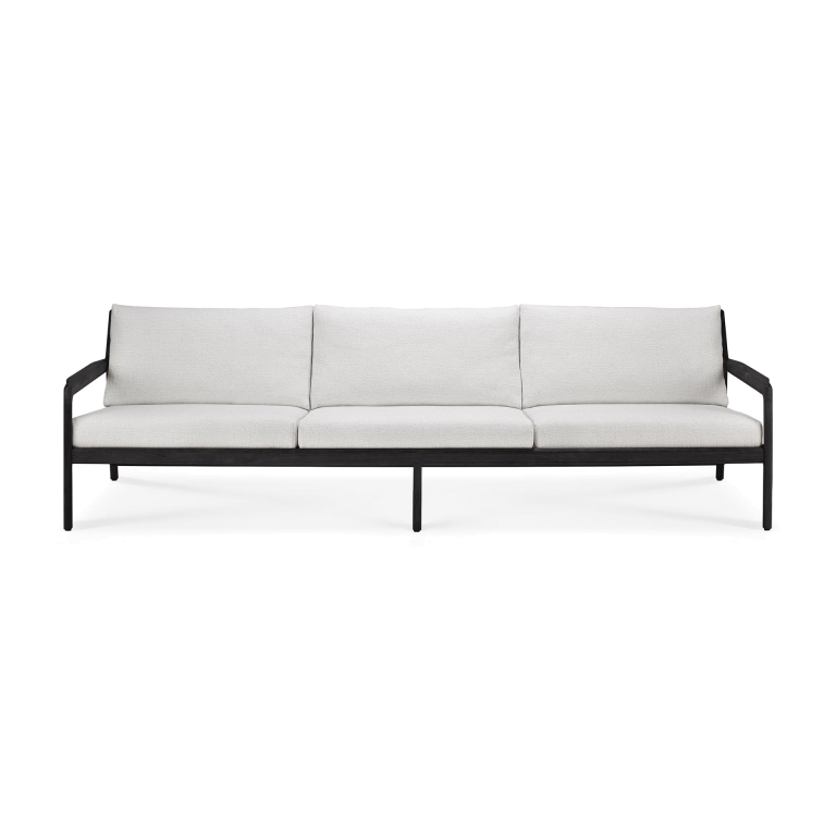 Ethnicraft Jack outdoor tuinbank 265 teak zwart natural