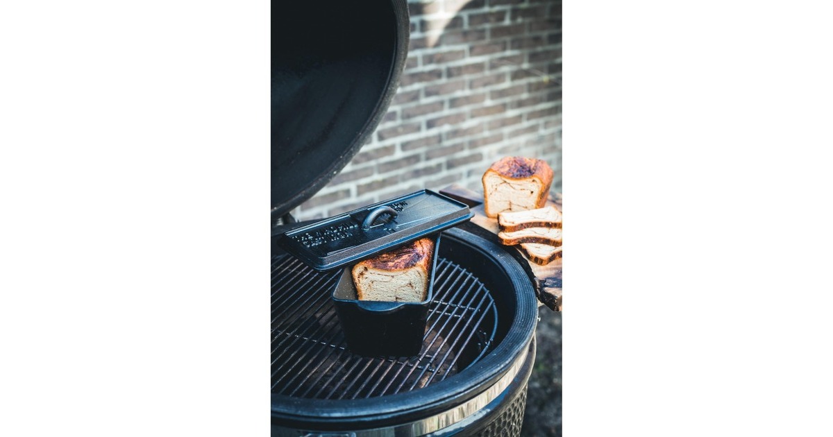 The WindmillLoaf 'n Bread Dutch Oven bakvorm  (Zwart, 2.5 liter)