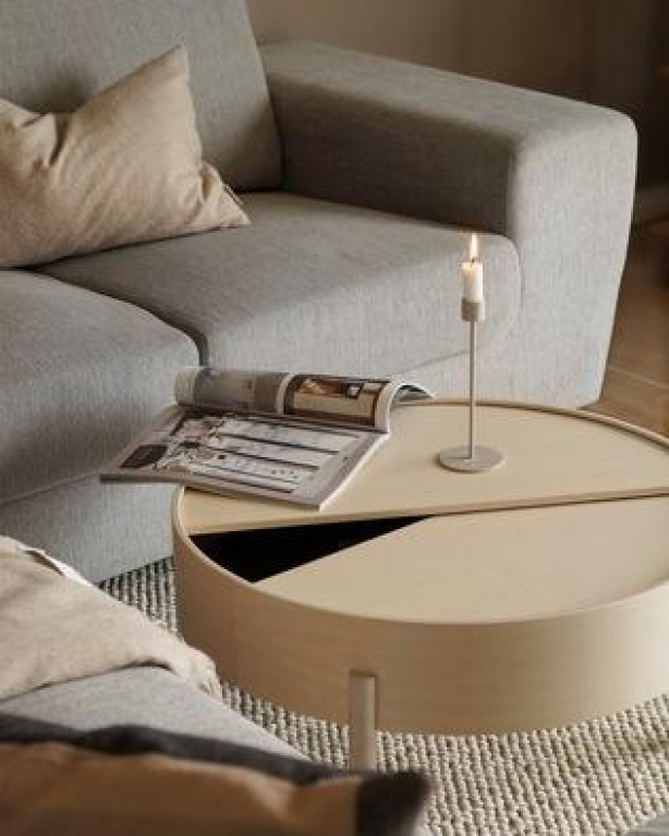 Woud Arc salontafel 66 walnut